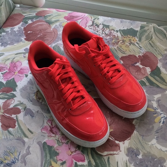 Nike Other - NIKE Red Patent Air Sneakers